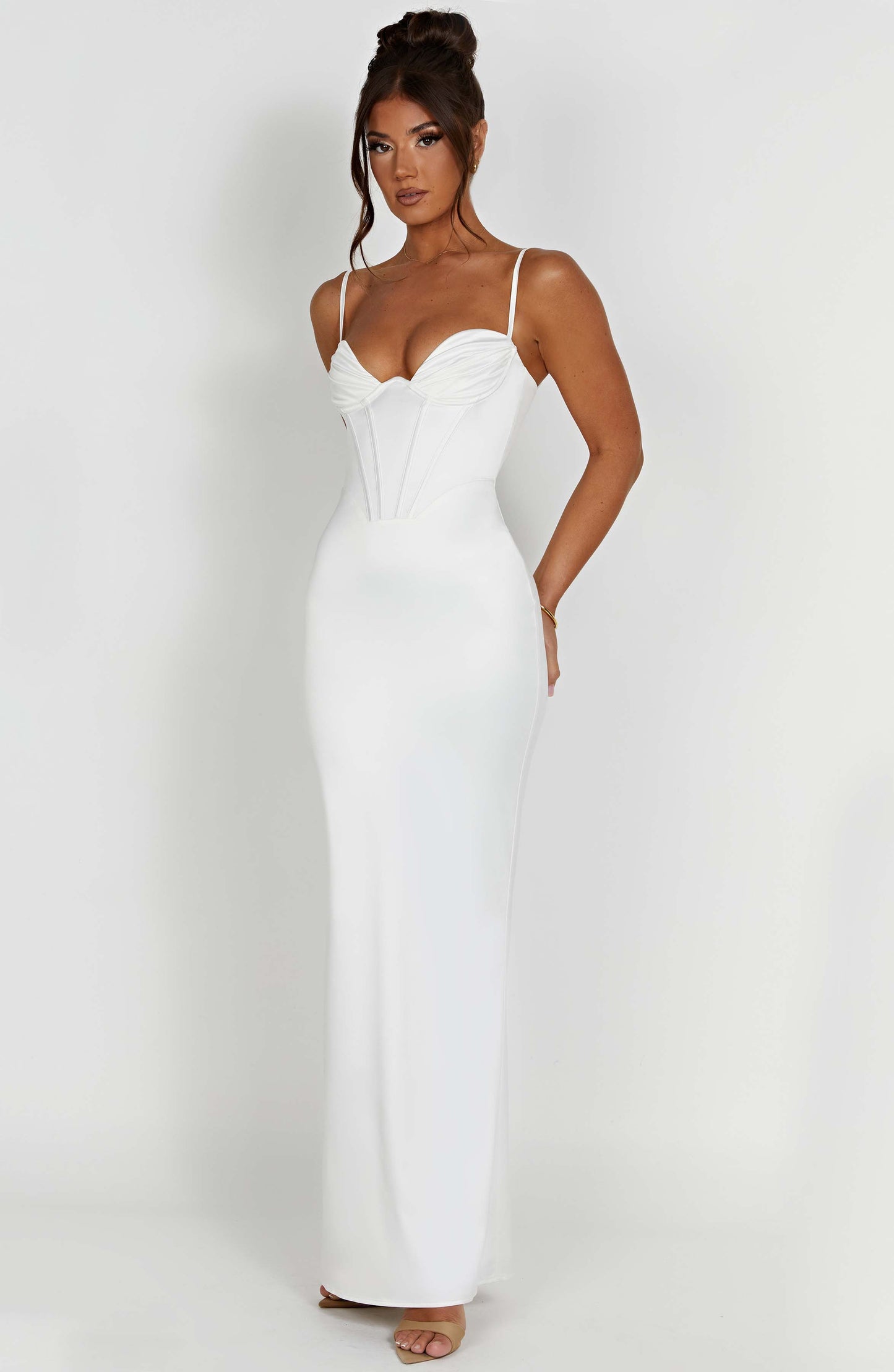 Vestido Maxi Onika - Marfil
