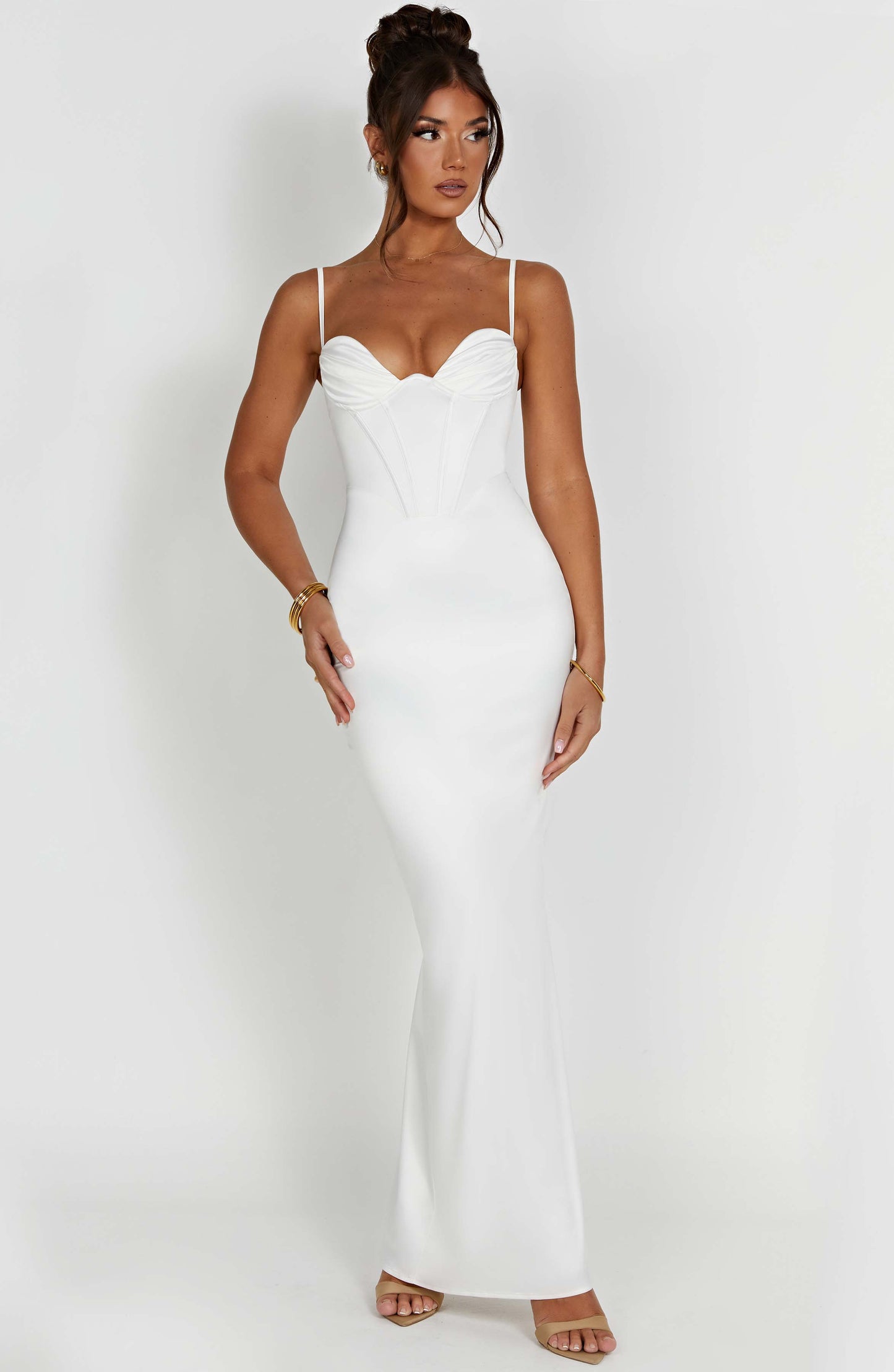 Vestido Maxi Onika - Marfil