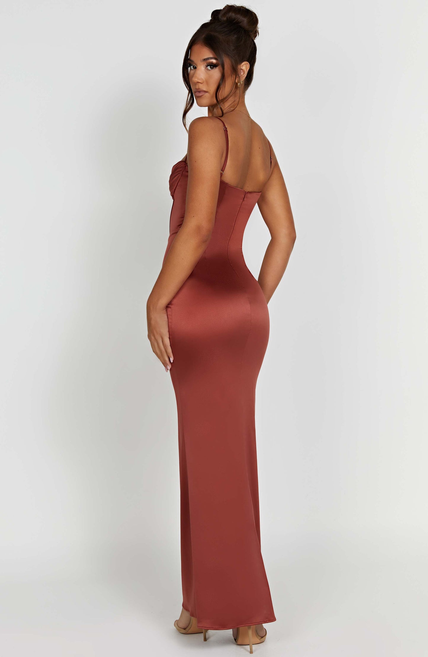 Vestido Maxi Onika - Óxido