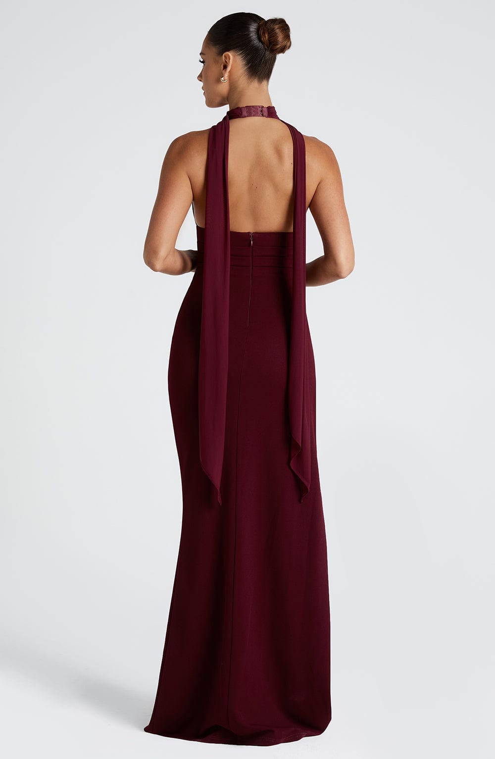 Vestido Maxi Paulina - Laca de Cereza