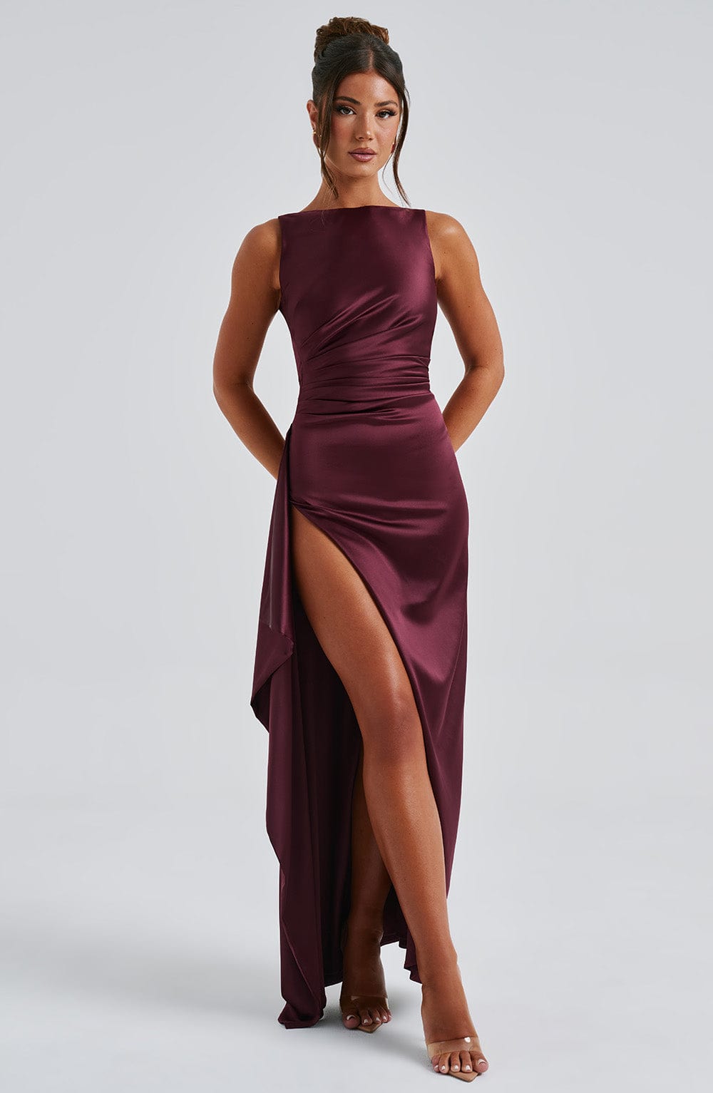 Vestido Maxi Peggy - Laca de Cereza