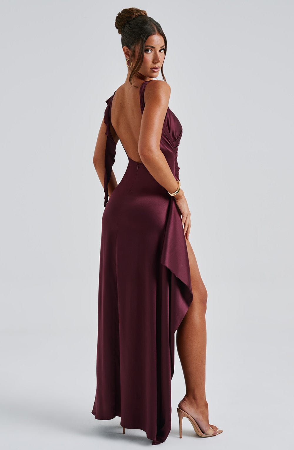 Vestido Maxi Peggy - Laca de Cereza