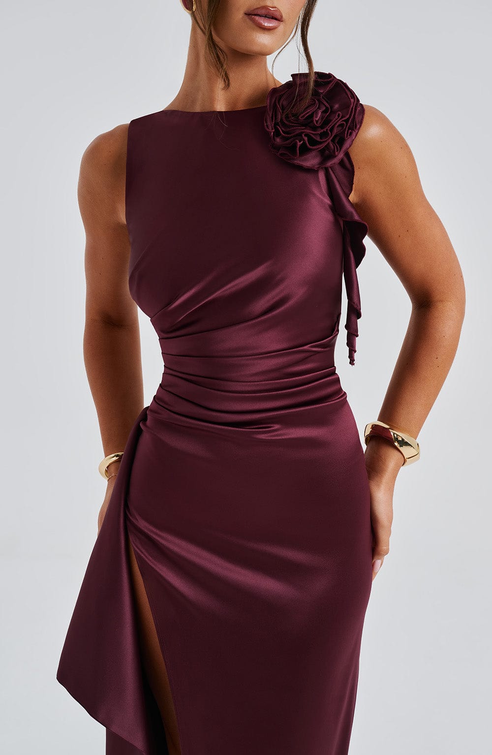 Vestido Maxi Peggy - Laca de Cereza