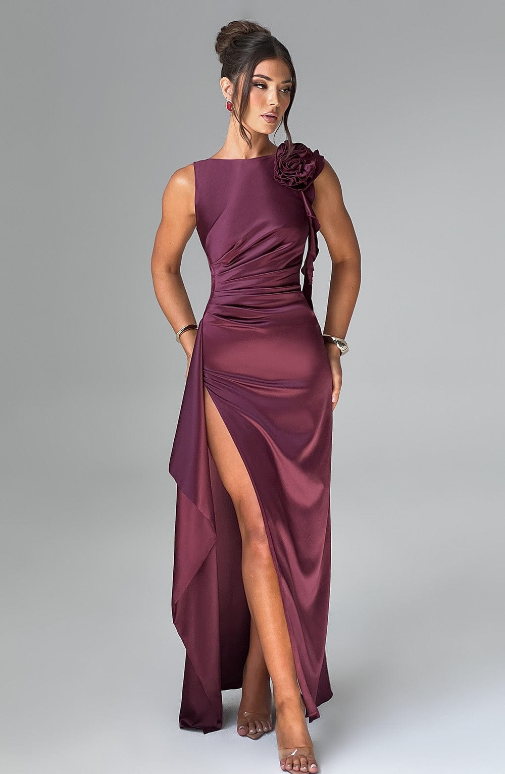Vestido Maxi Peggy - Laca de Cereza