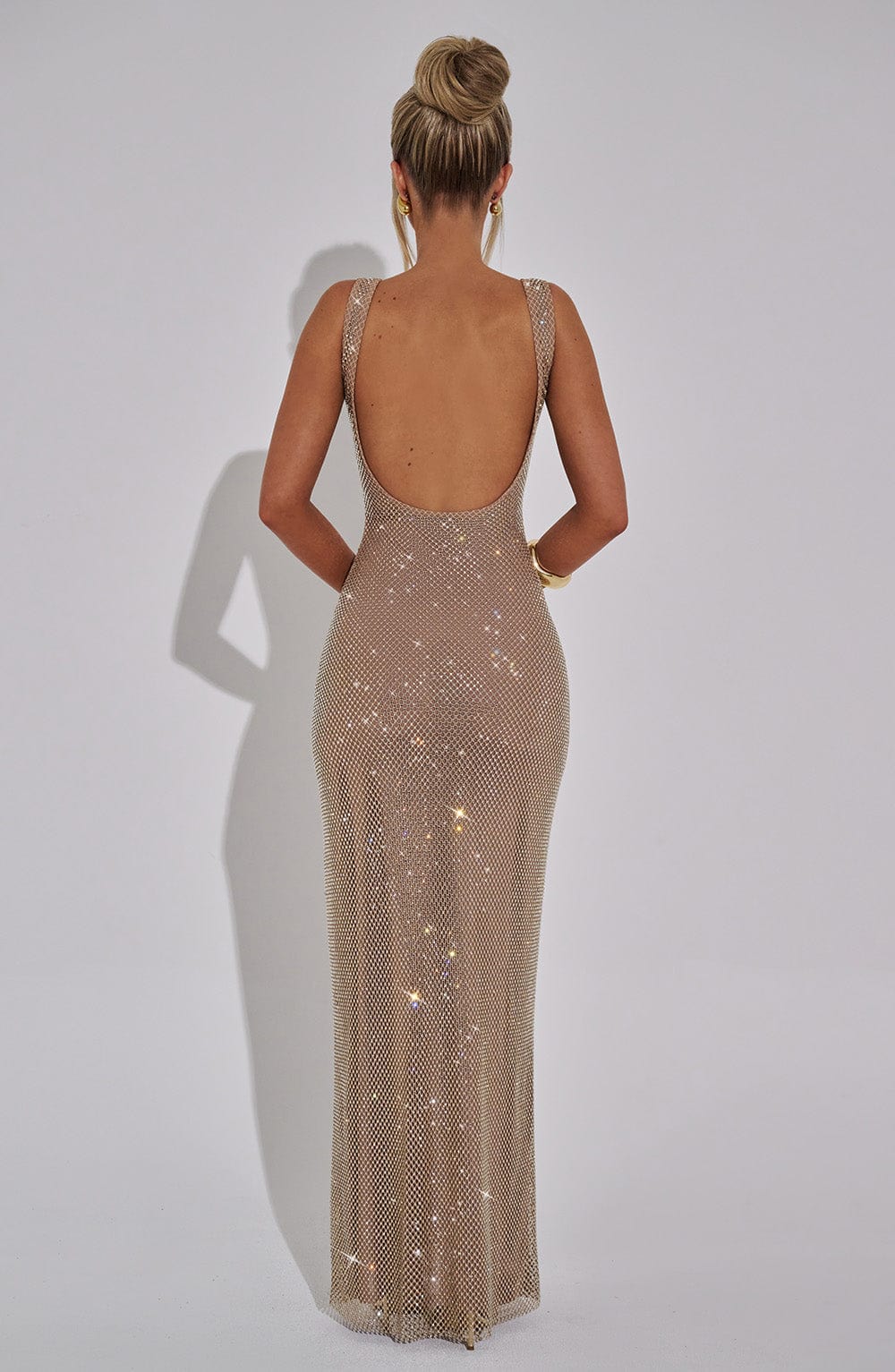 Vestido Maxi Petra - Dorado