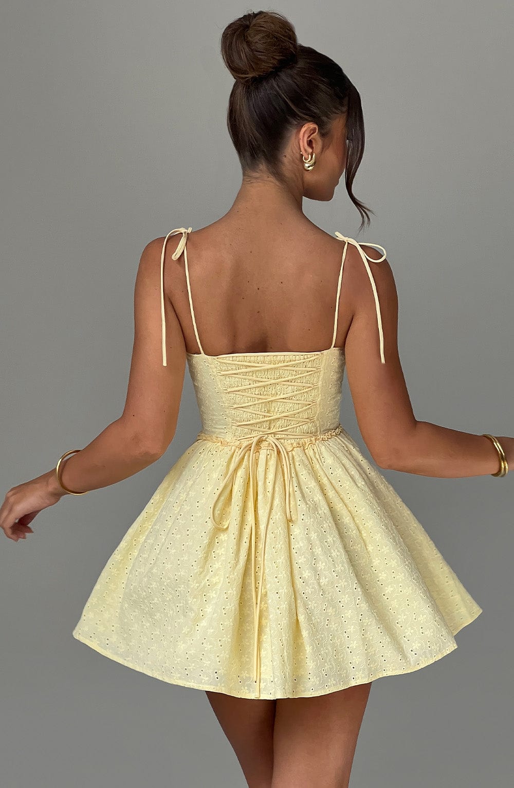 Vestido Mini Phoebe - Limón