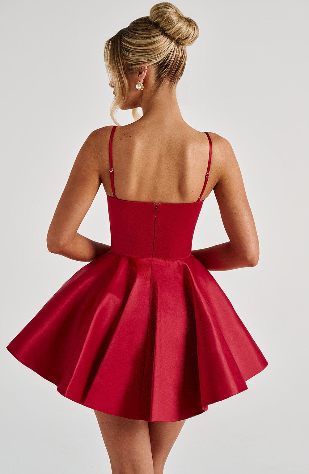 Vestido Mini Poppy - Rojo