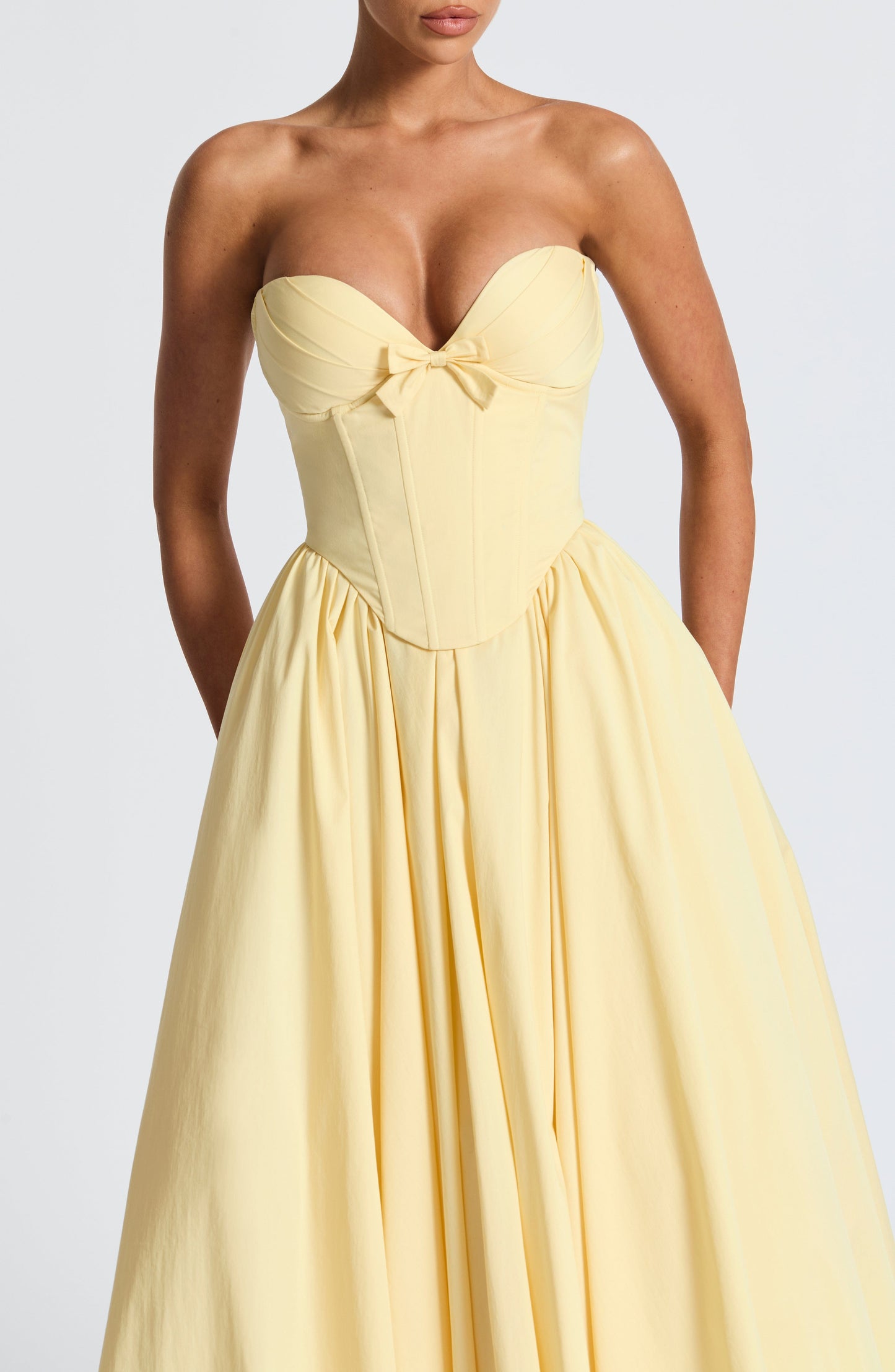 Vestido Midi Prim - Limón