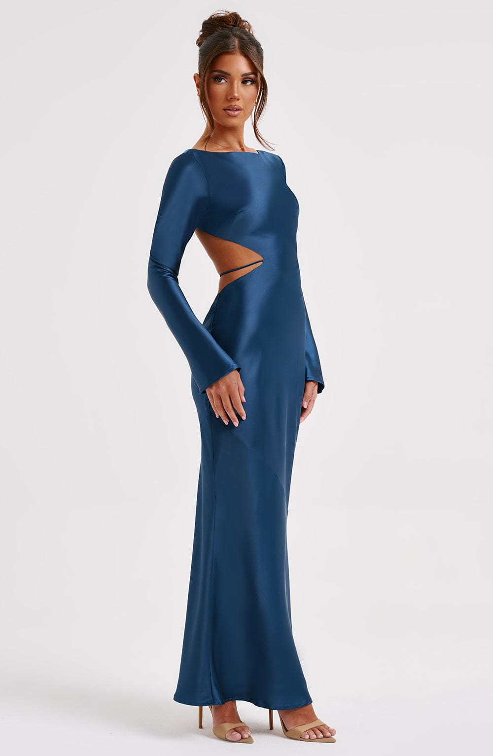 Vestido Maxi Rafi - Verde Azulado