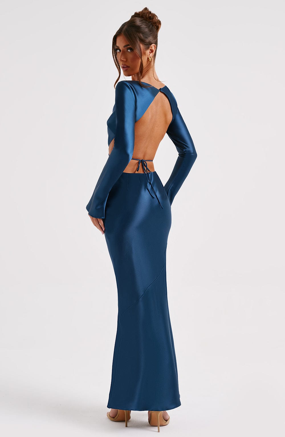 Vestido Maxi Rafi - Verde Azulado