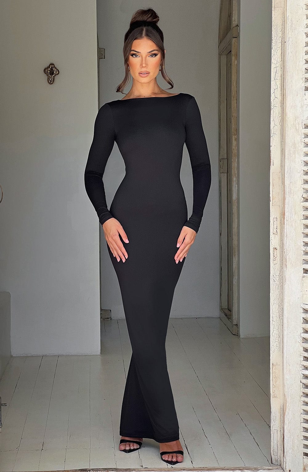 Vestido Maxi Rameesha - Negro