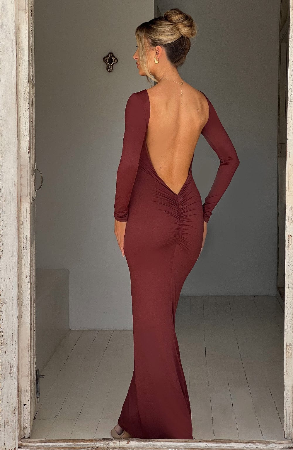 Vestido Maxi Rameesha - Marrón