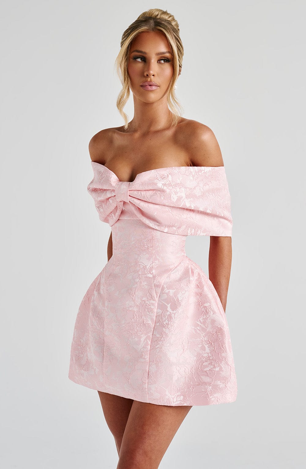 Vestido Mini Raquel - Rosa Empolvado