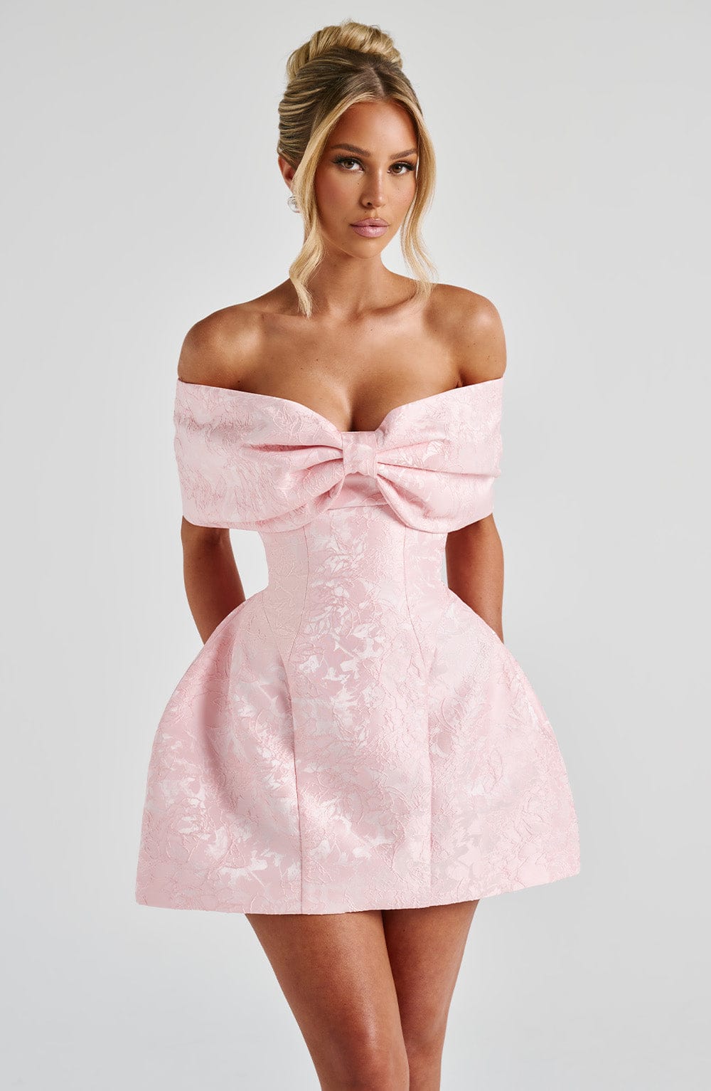 Vestido Mini Raquel - Rosa Empolvado