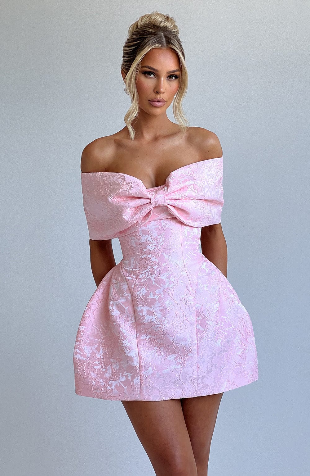 Vestido Mini Raquel - Rosa Empolvado