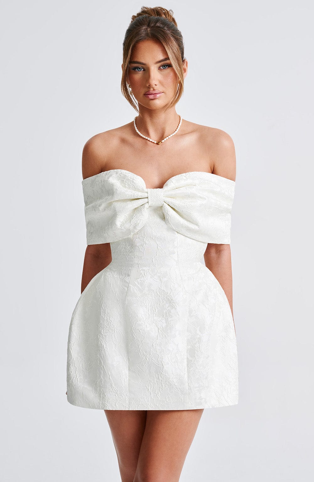 Vestido Mini Raquel - Marfil