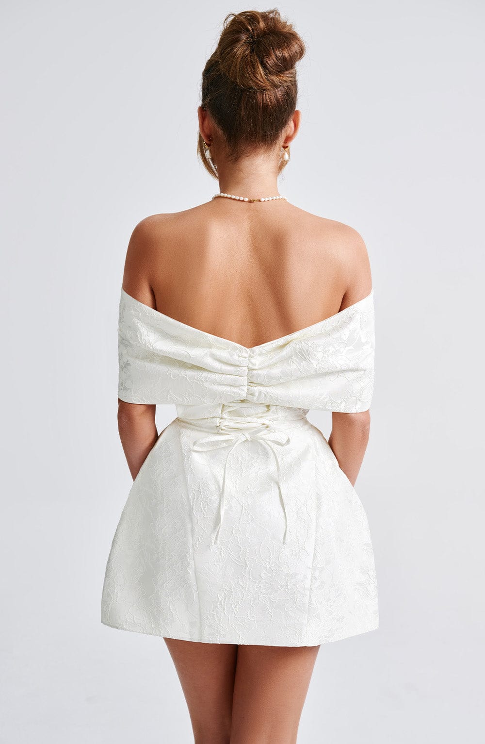Vestido Mini Raquel - Marfil