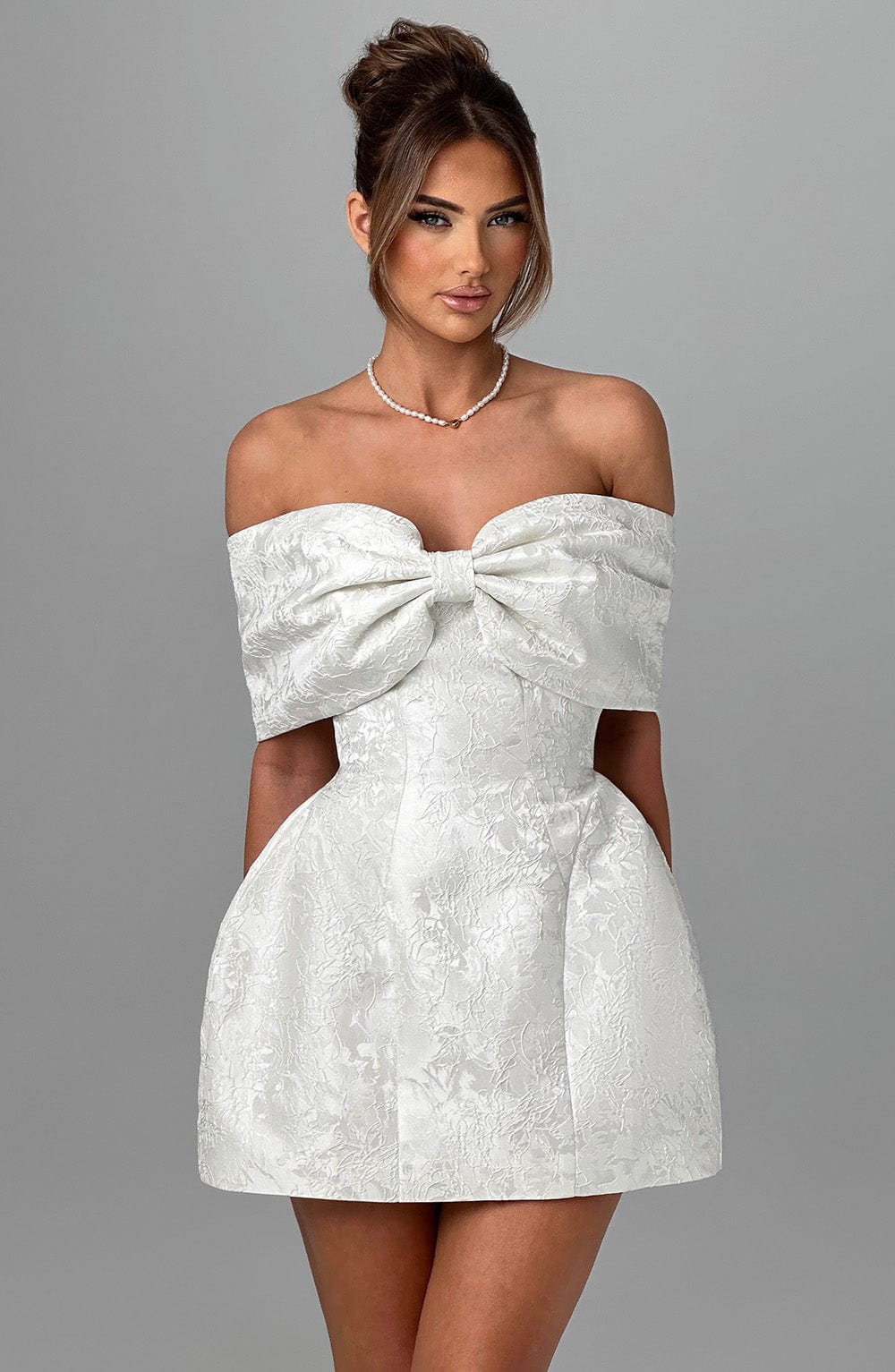 Vestido Mini Raquel - Marfil