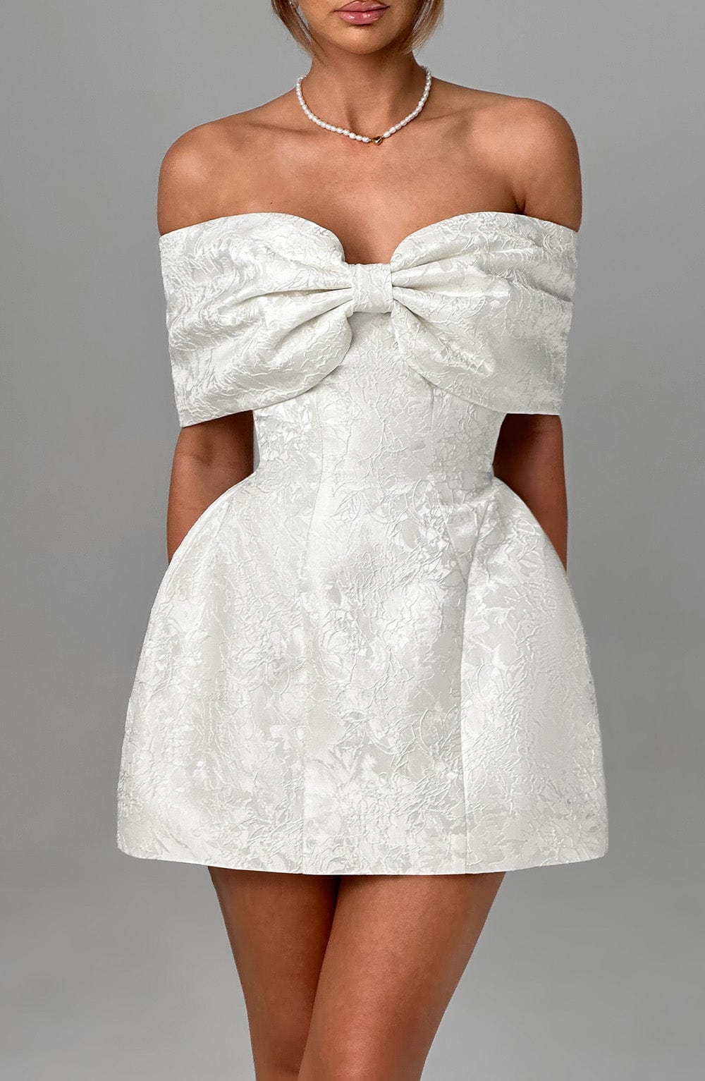 Vestido Mini Raquel - Marfil