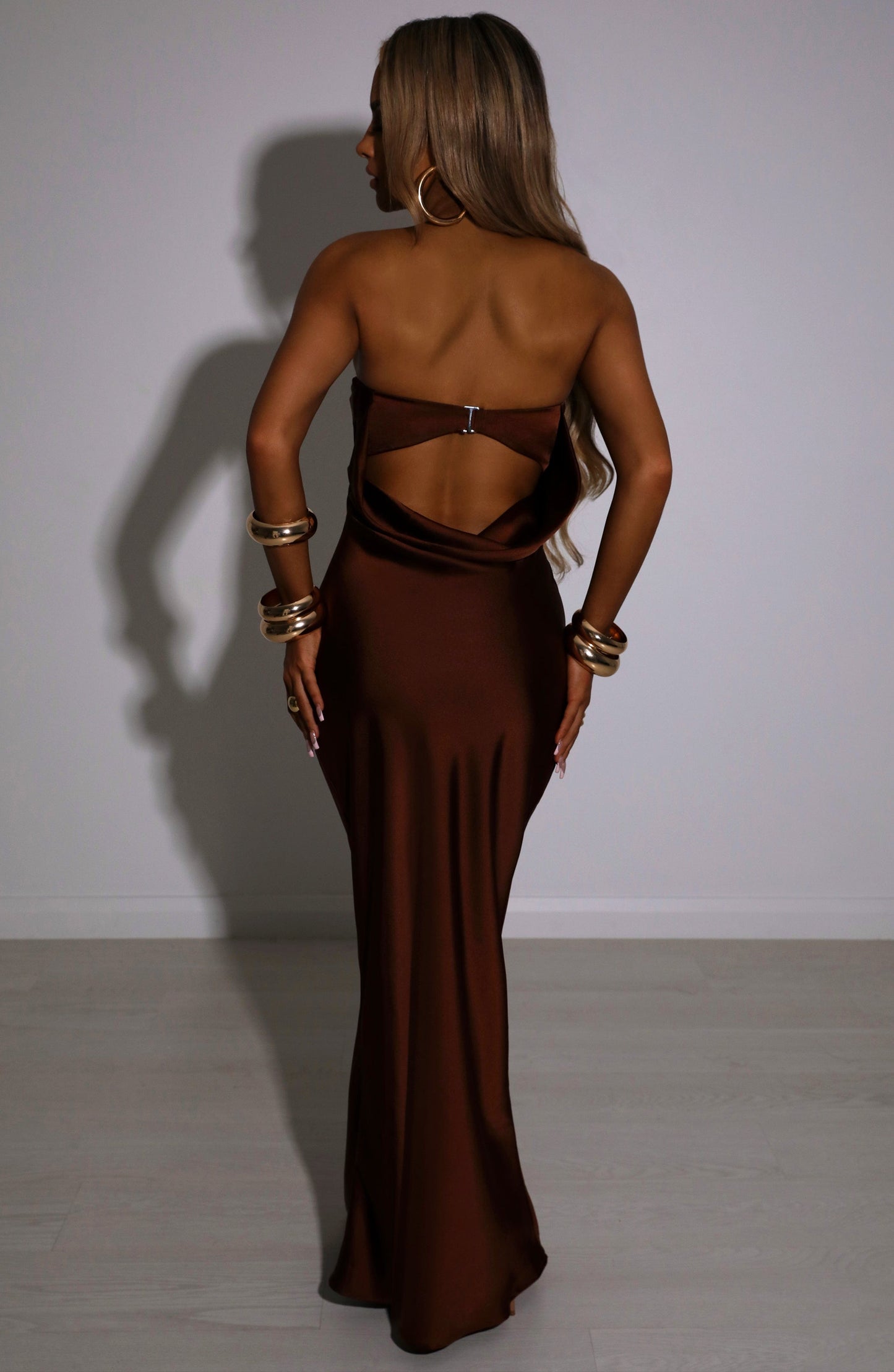 Vestido Maxi Rheanna - Chocolate