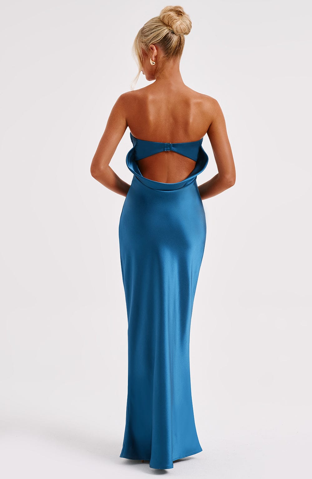 Vestido Maxi Rheanna - Verde Azulado