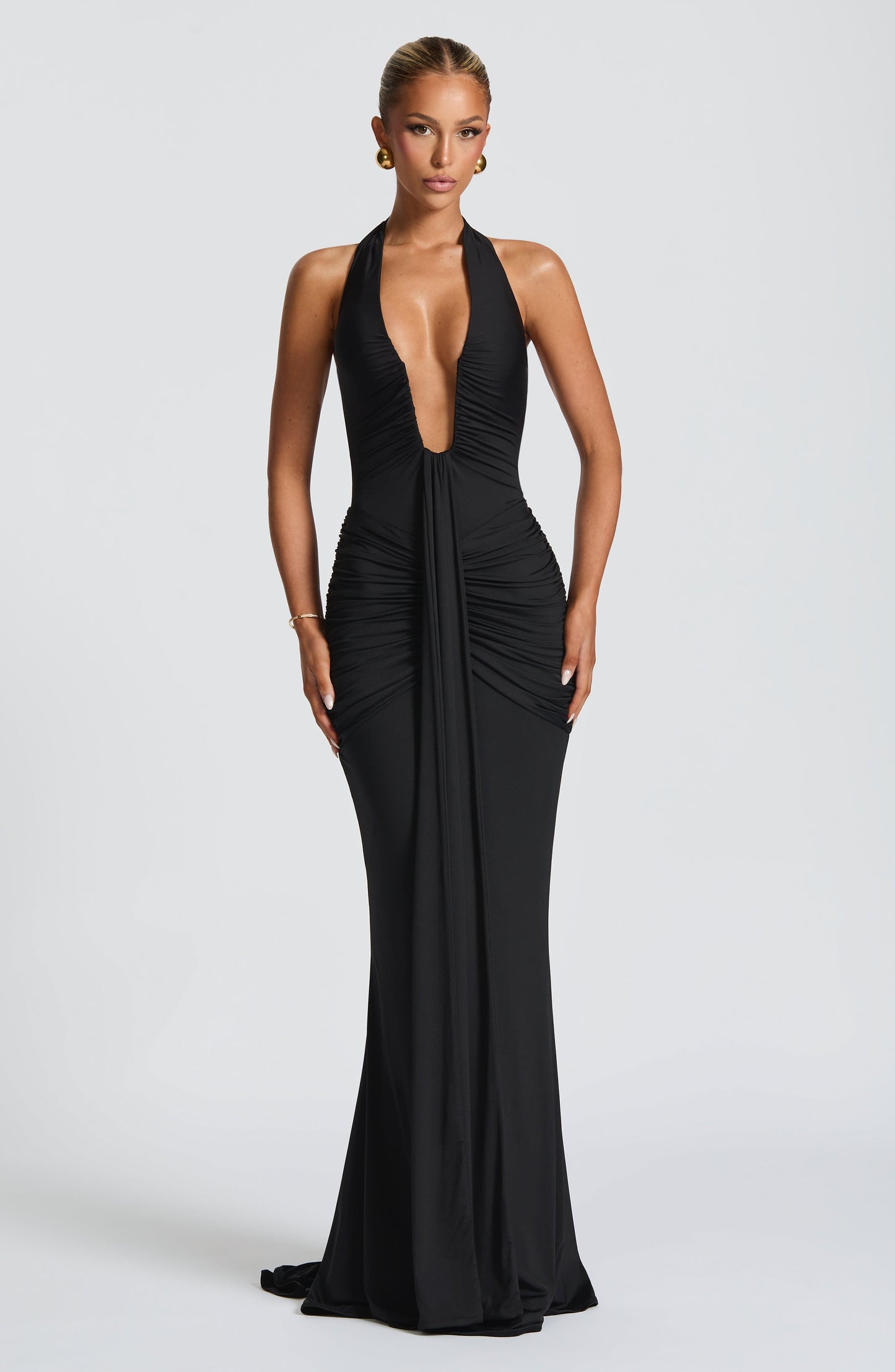 Vestido Maxi Rosetta - Negro