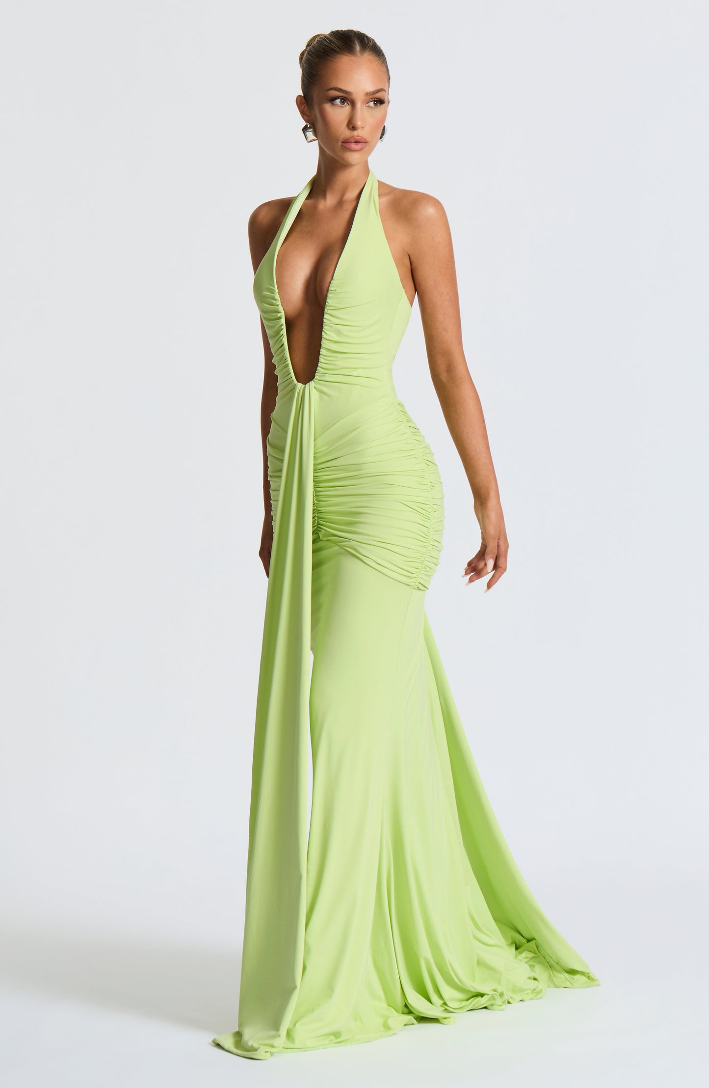Vestido Maxi Rosetta - Lima
