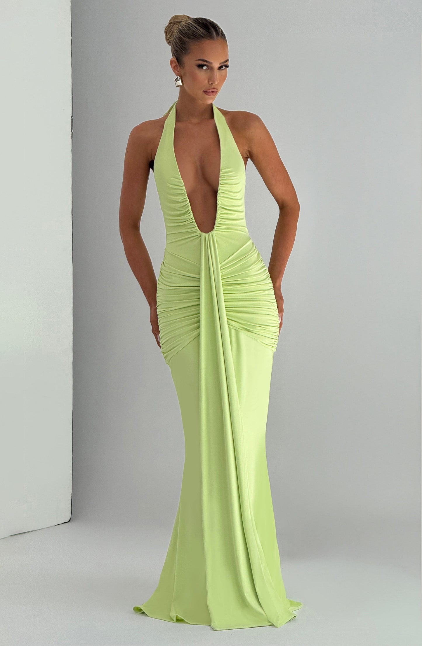 Vestido Maxi Rosetta - Lima