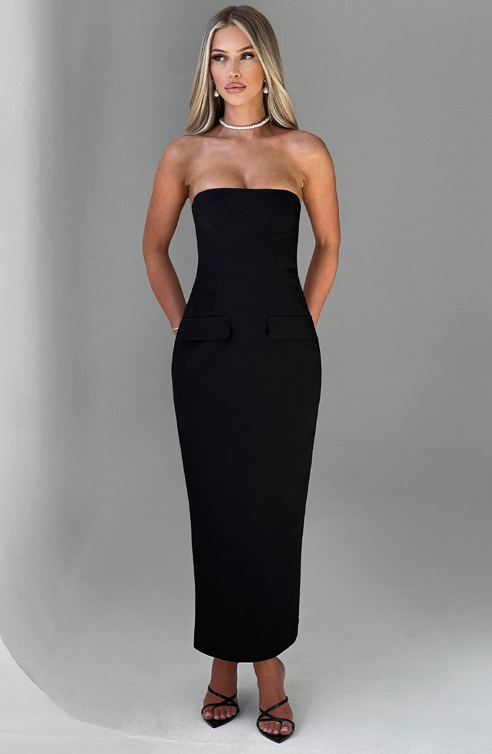Vestido Midaxi Roxanne - Negro