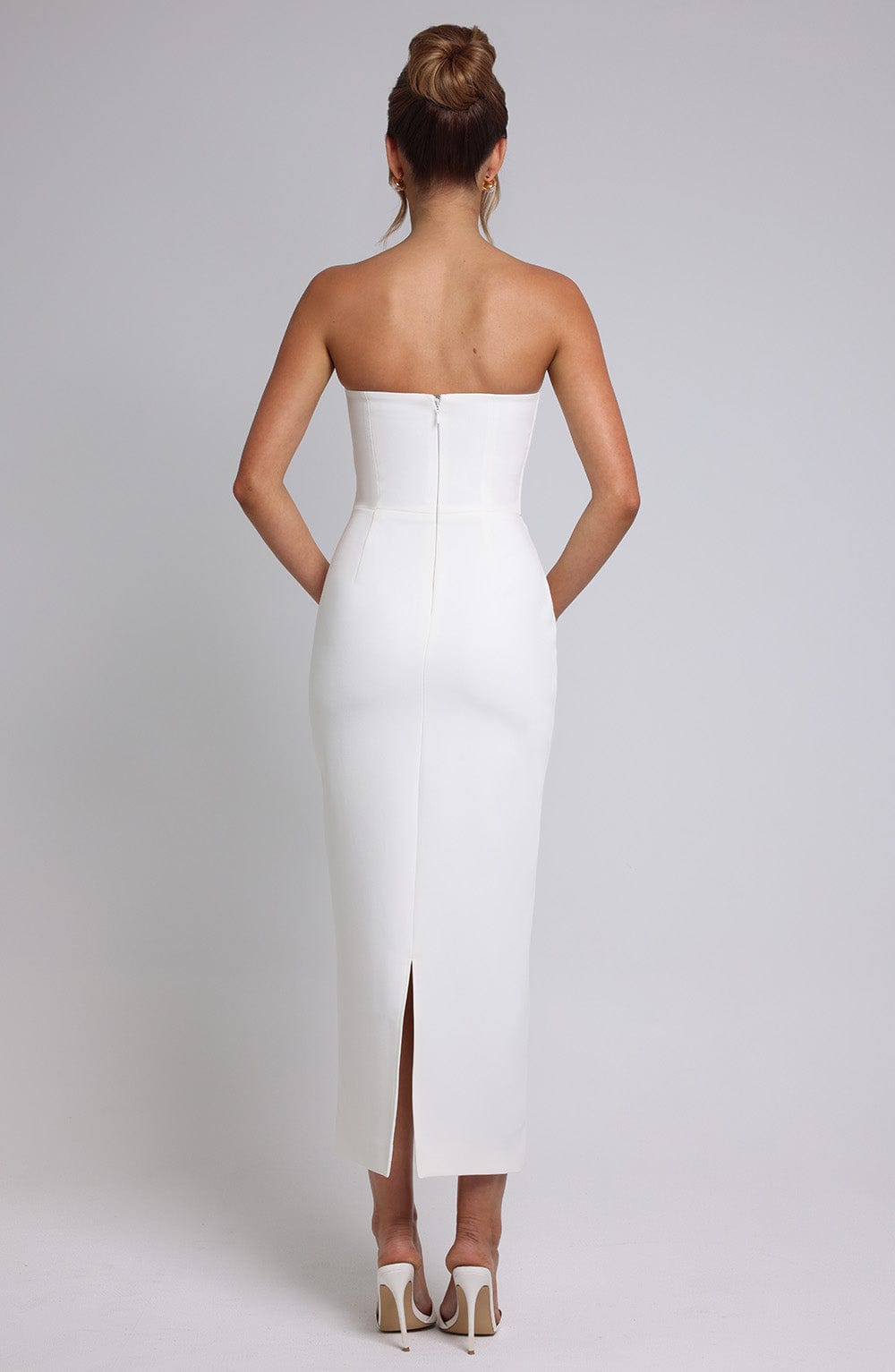 Vestido Midaxi Roxanne - Marfil