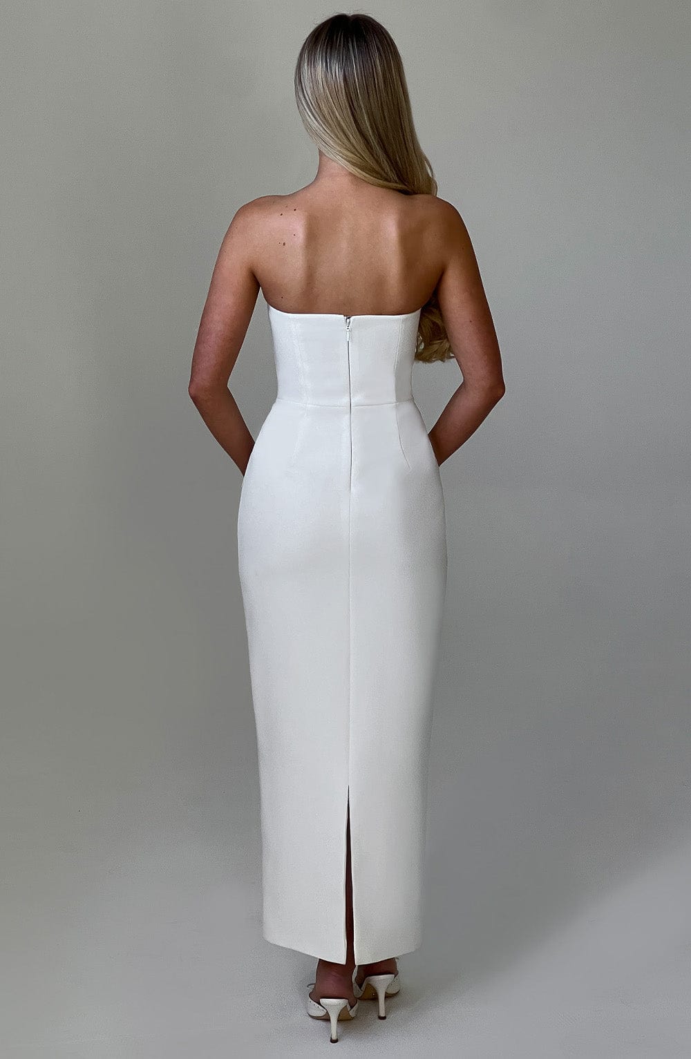 Vestido Midaxi Roxanne - Marfil
