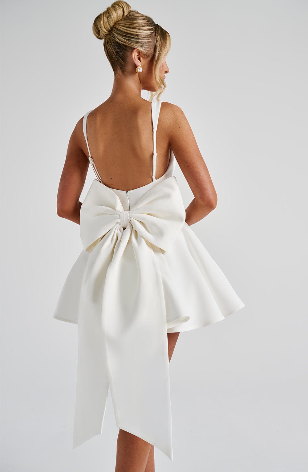 Vestido Mini Rue - Marfil