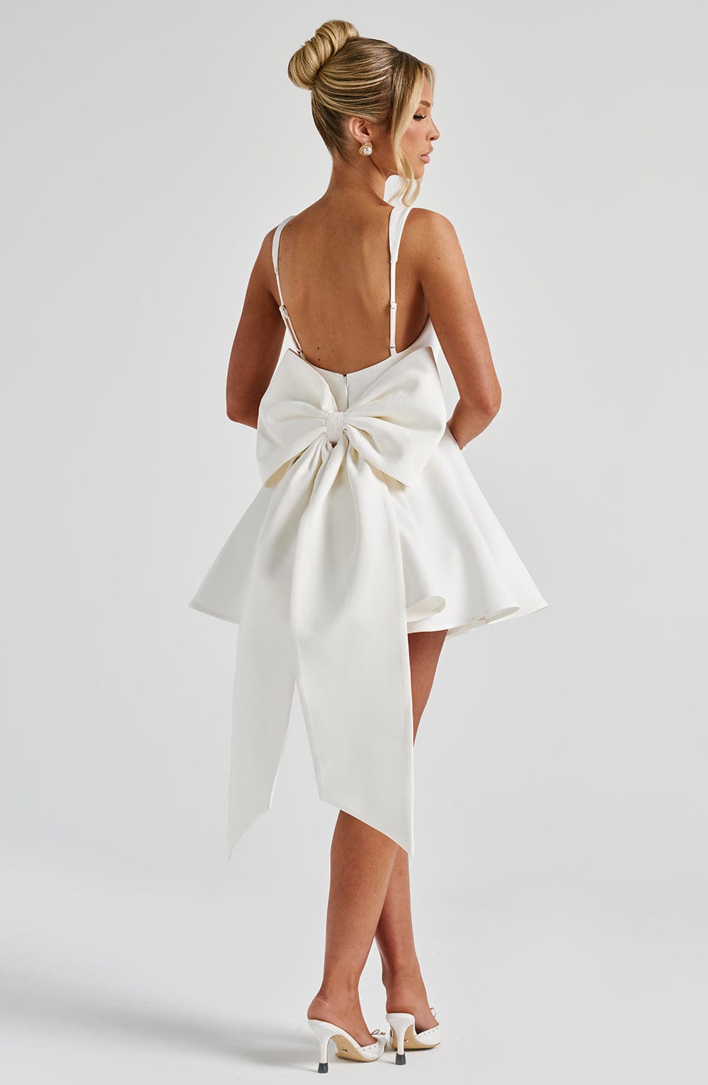 Vestido Mini Rue - Marfil