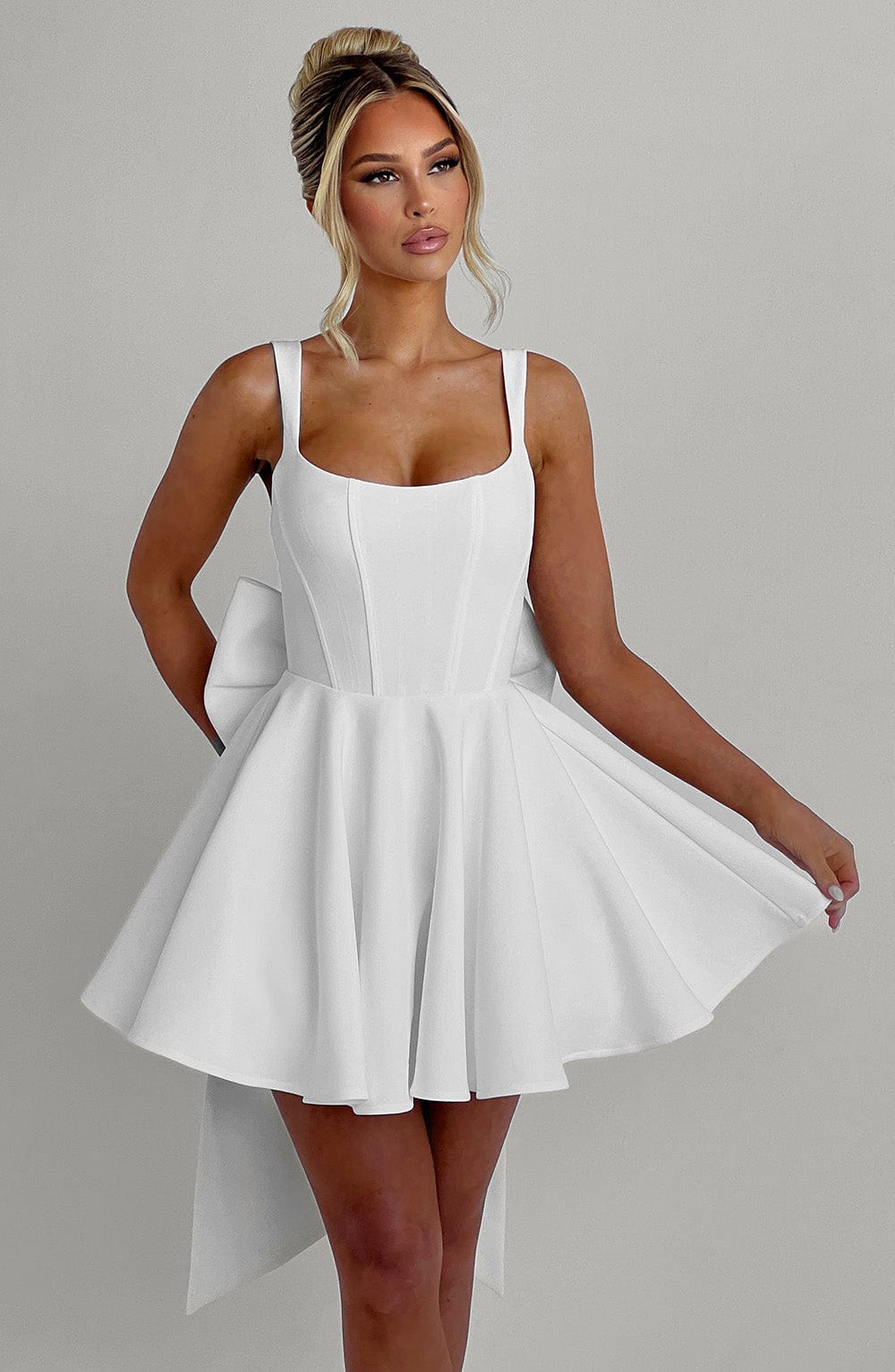 Vestido Mini Rue - Marfil