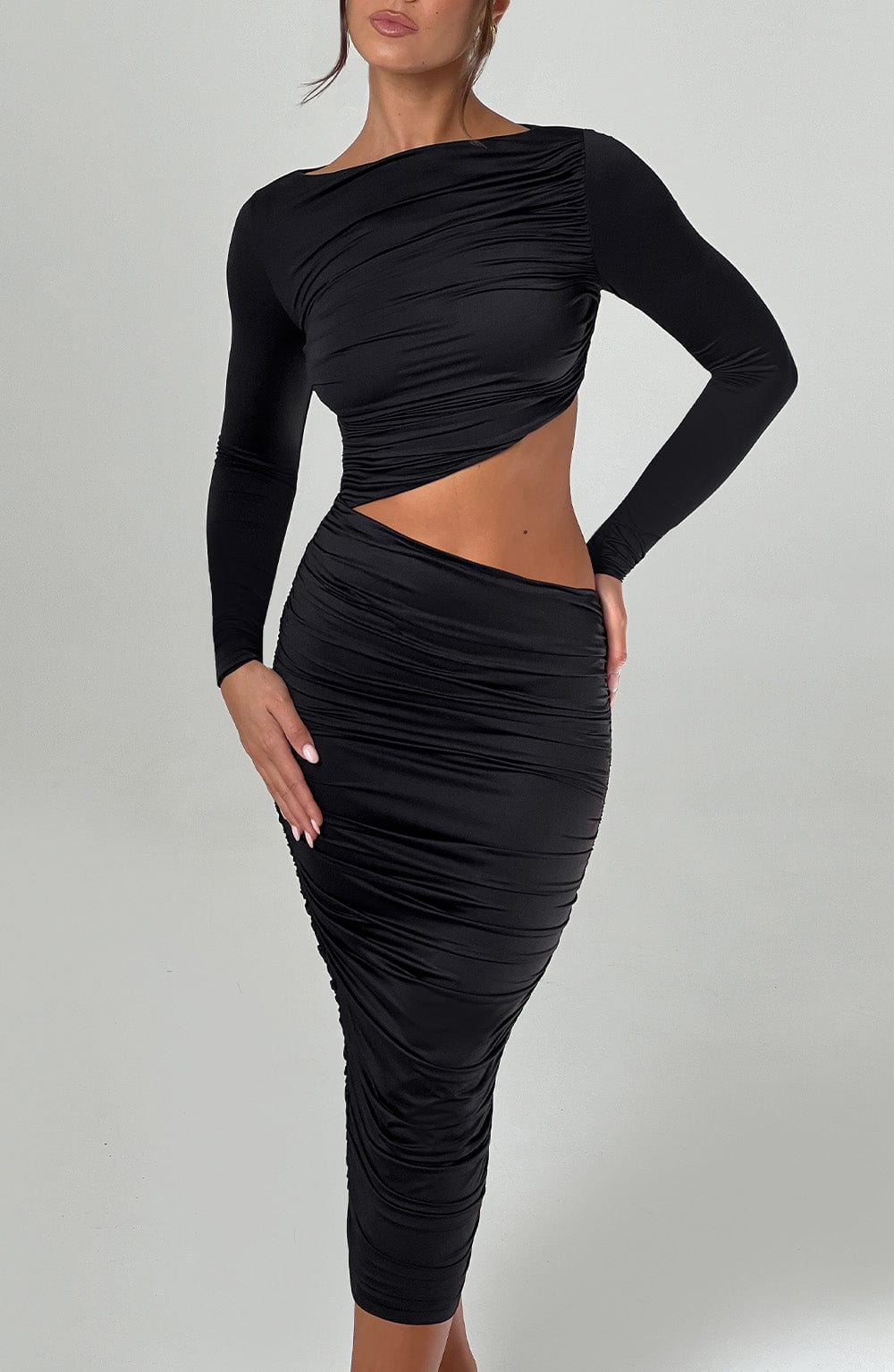 Vestido Midi Rylee - Negro