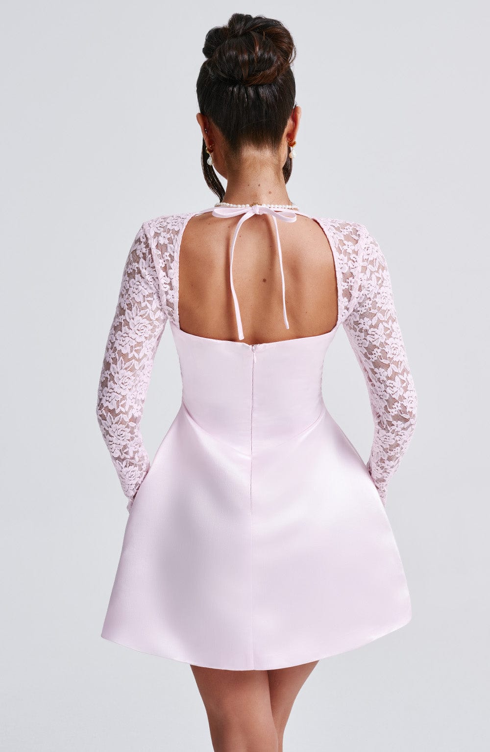 Vestido Mini Sadie - Rosa Pastel