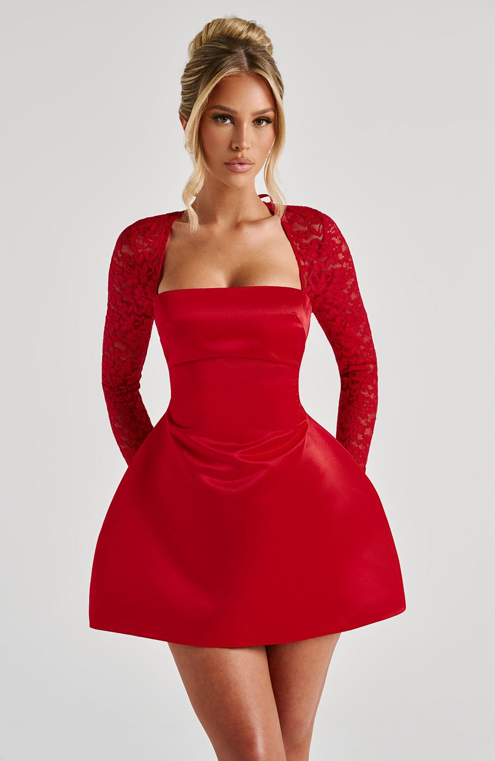 Vestido Mini Sadie - Rojo
