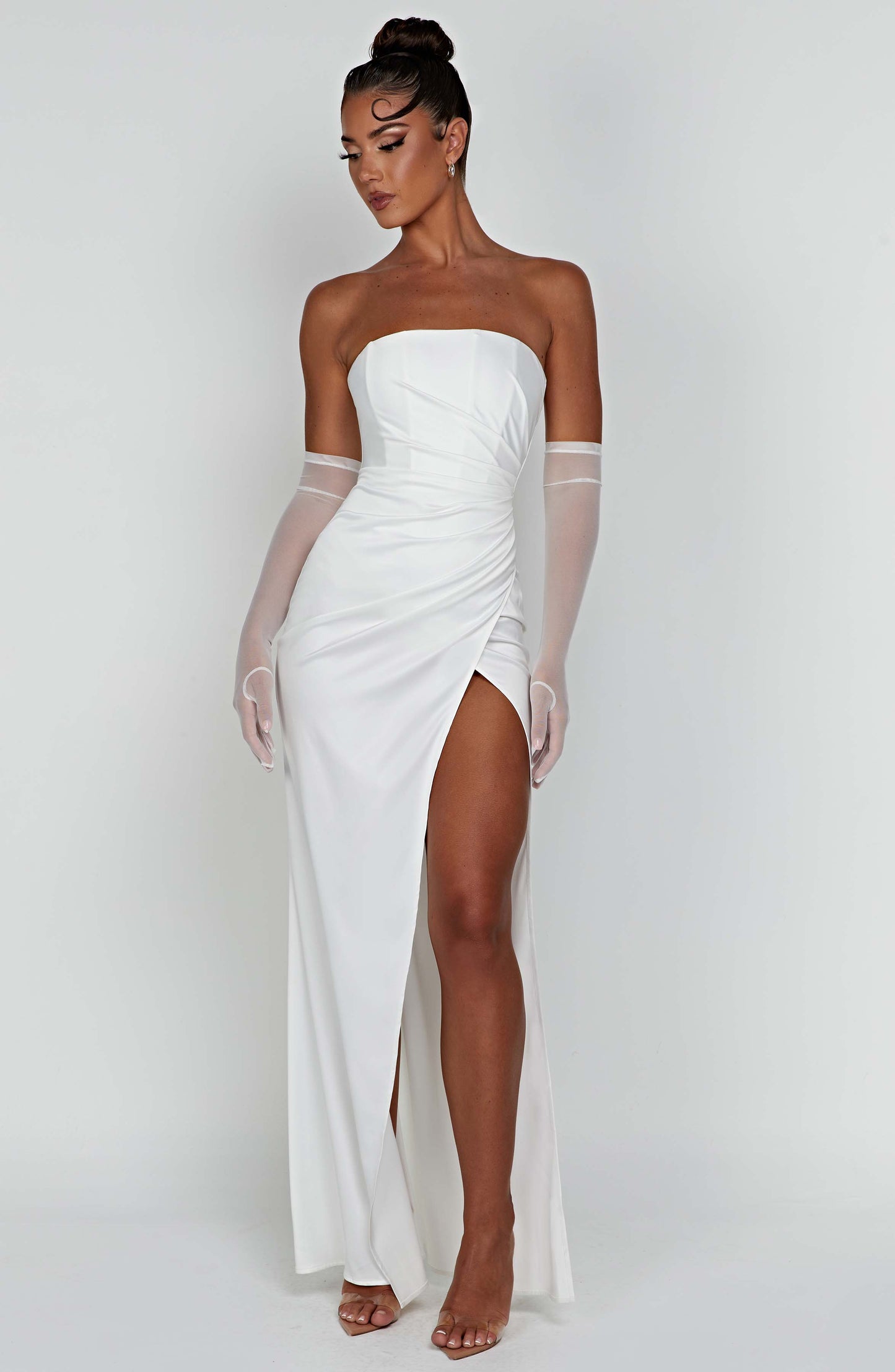 Vestido Maxi Safiya - Marfil