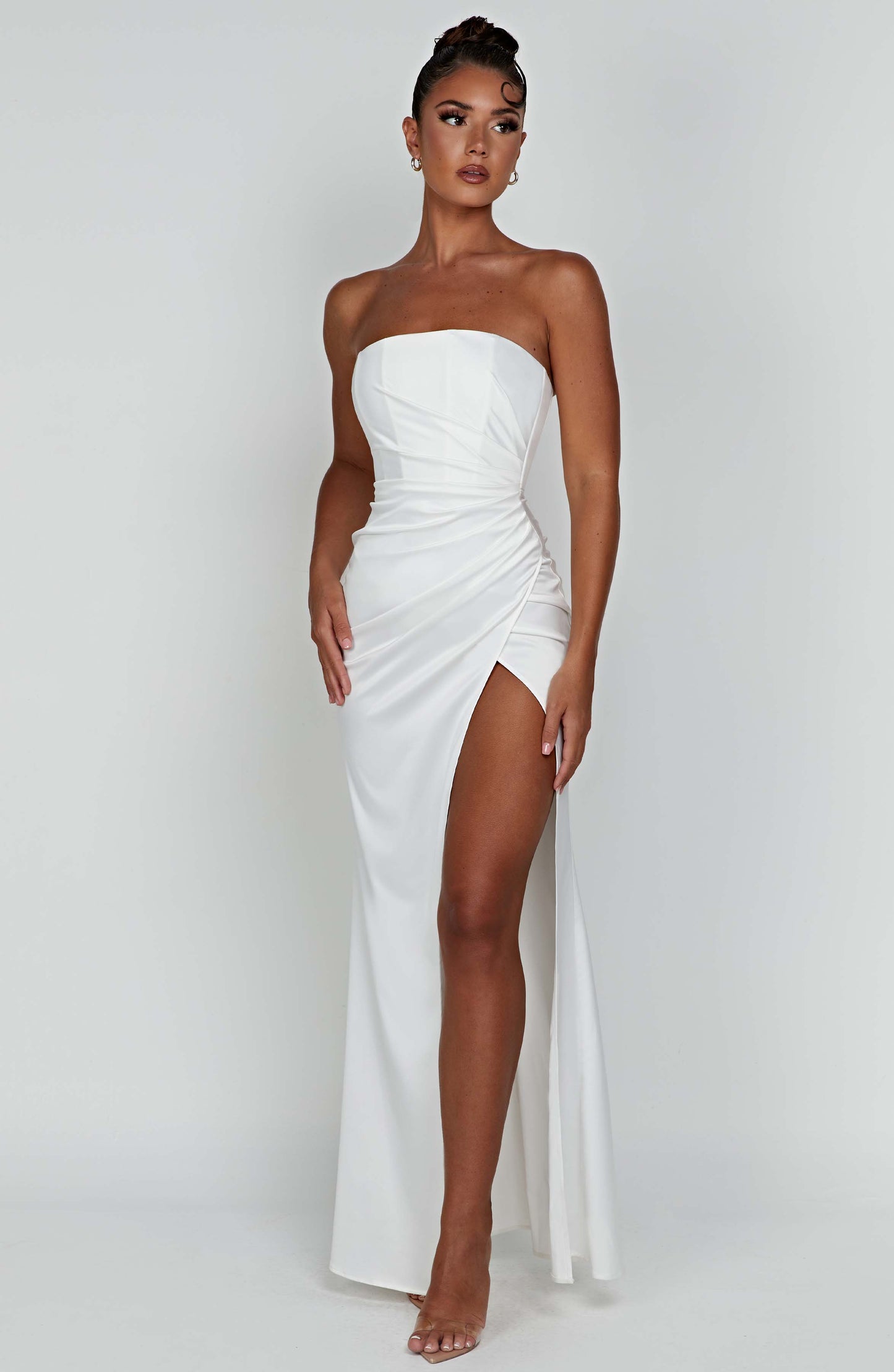 Vestido Maxi Safiya - Marfil