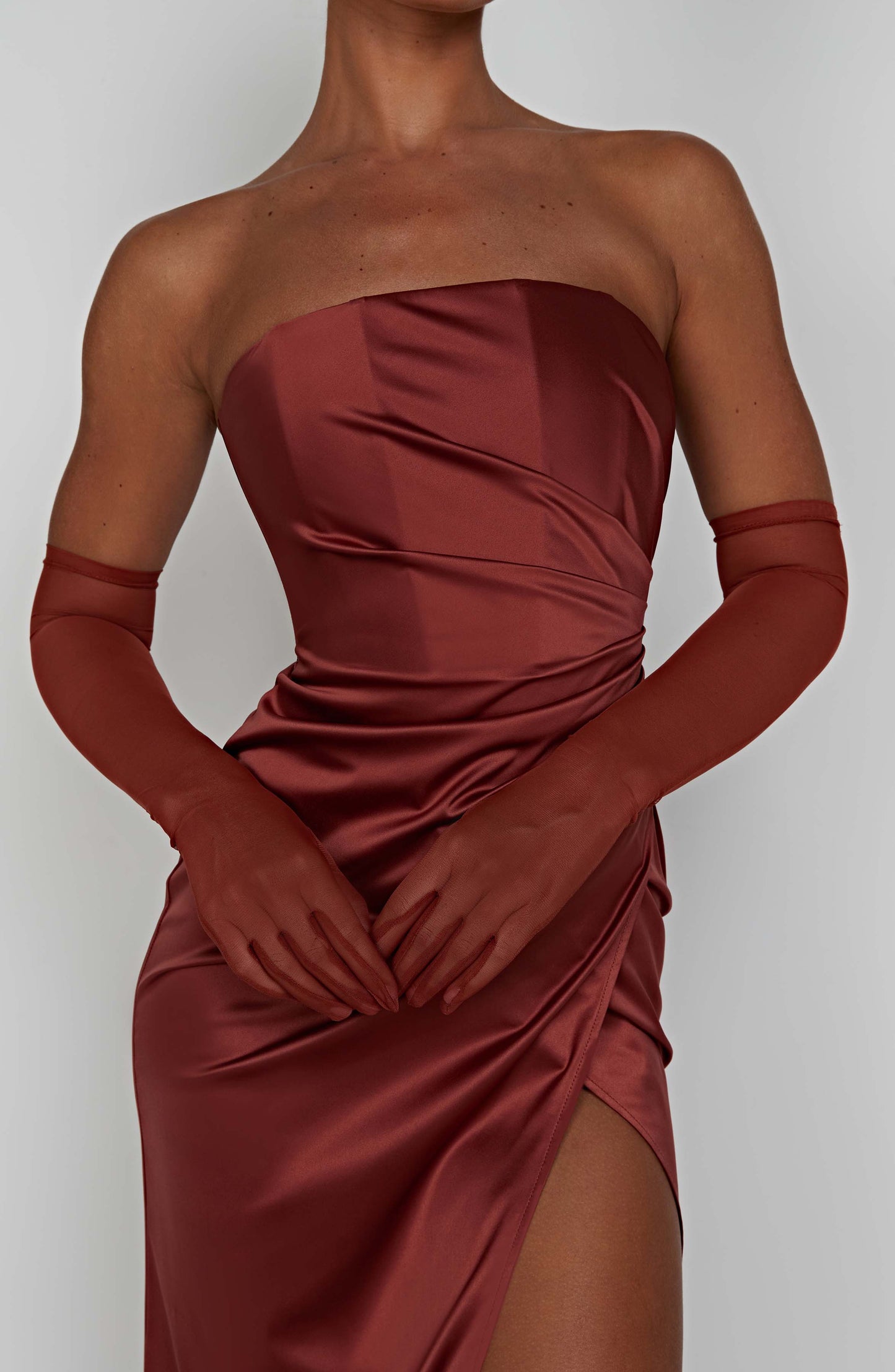 Vestido Maxi Safiya - Óxido