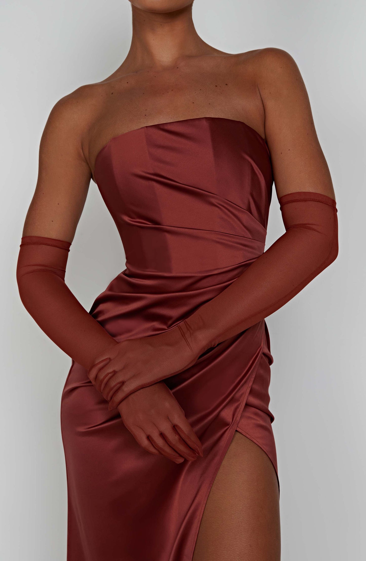 Vestido Maxi Safiya - Óxido