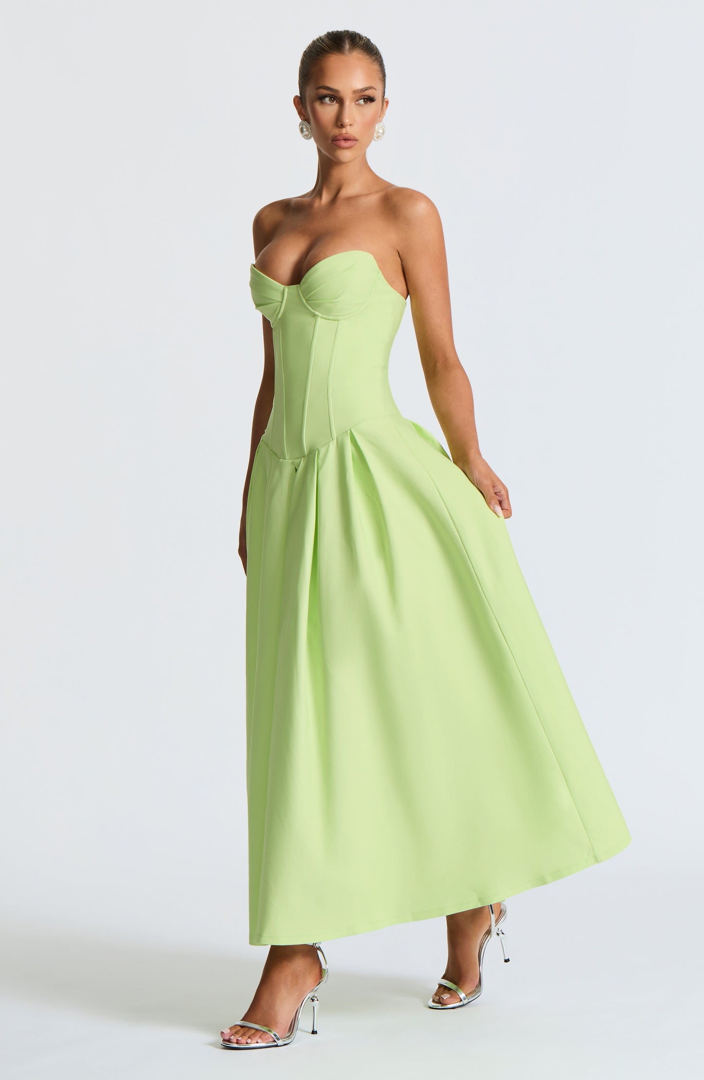 Vestido Midi Salma - Limón