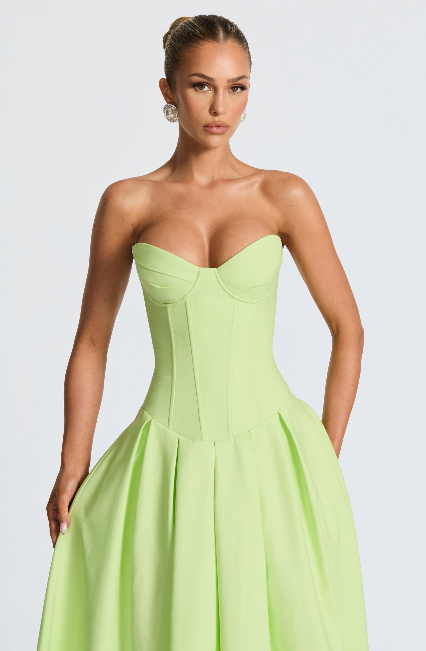 Vestido Midi Salma - Limón