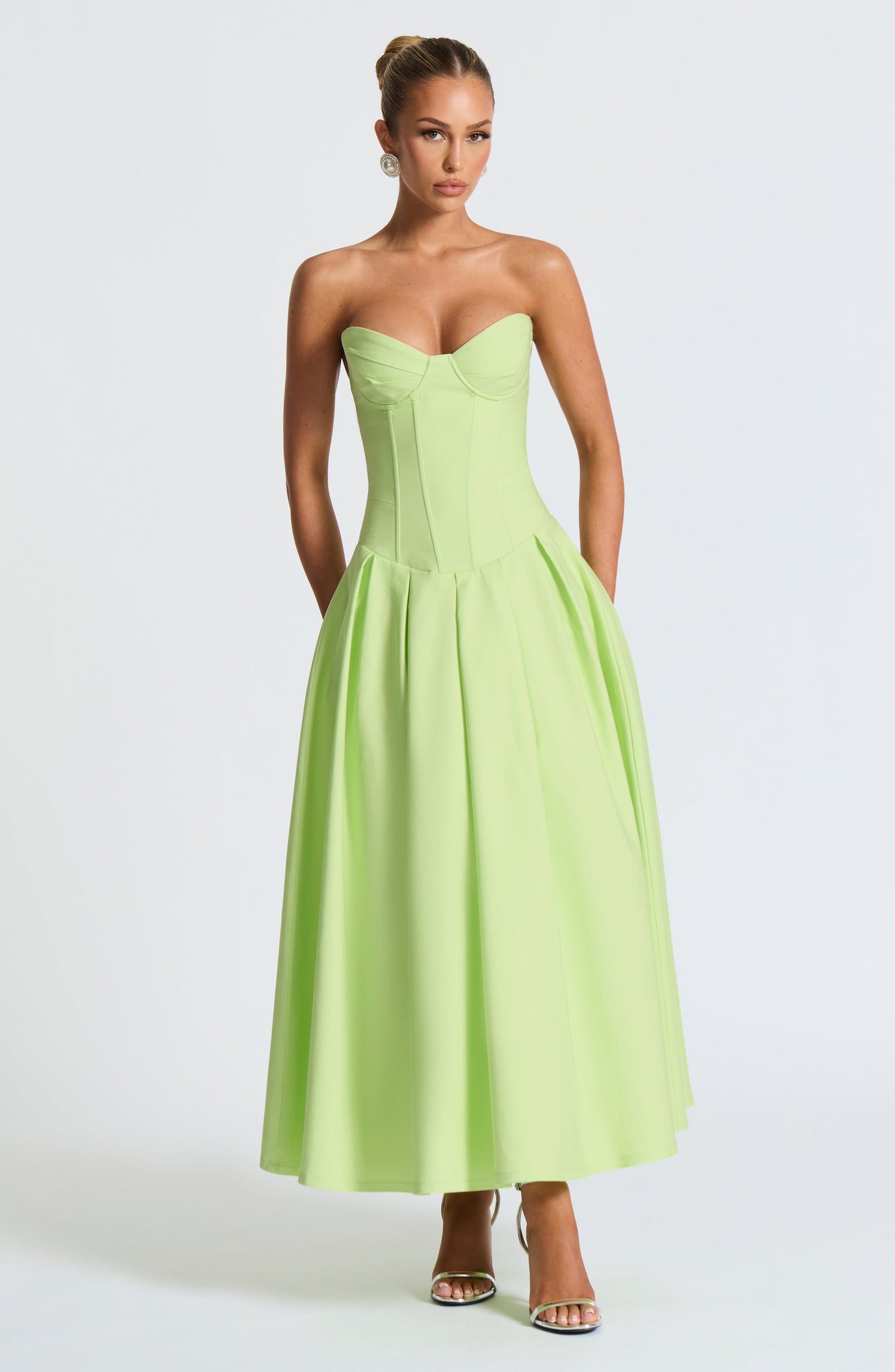 Vestido Midi Salma - Limón