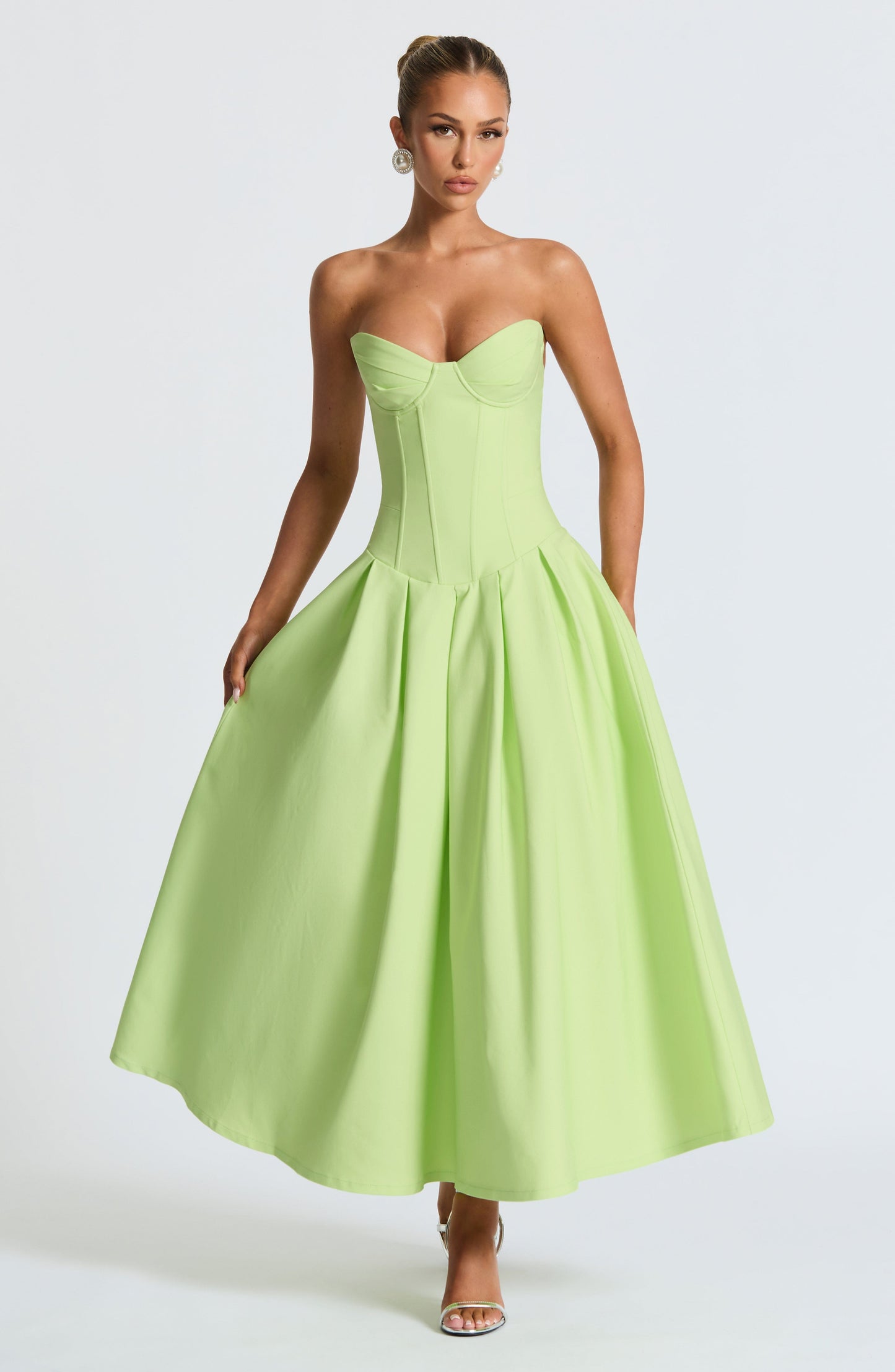 Vestido Midi Salma - Limón