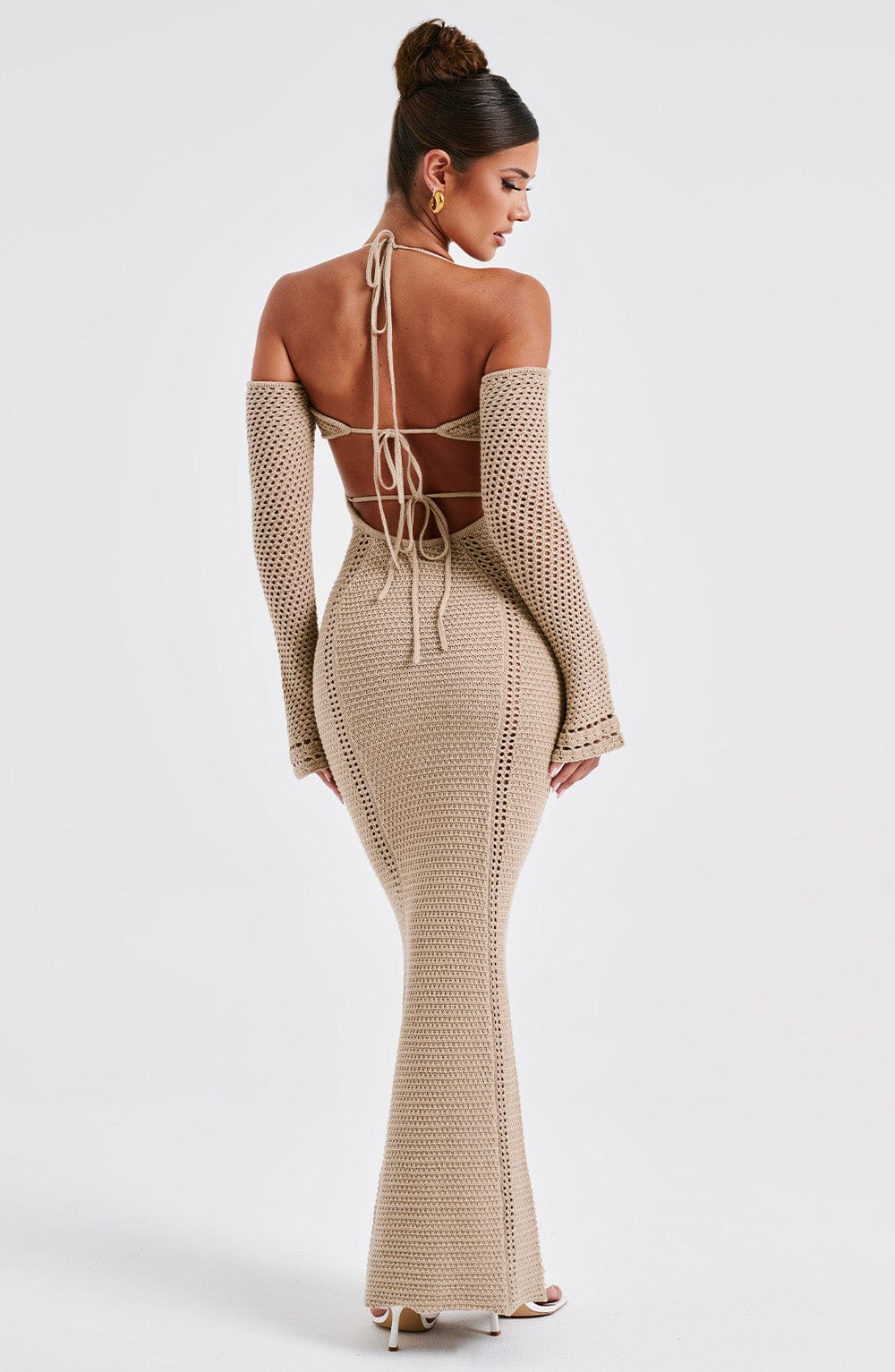Vestido Maxi Samariah - Beige