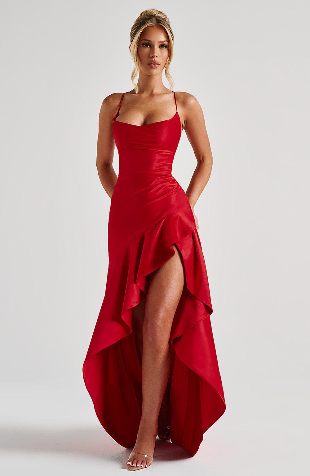 Vestido Maxi Samira - Rojo