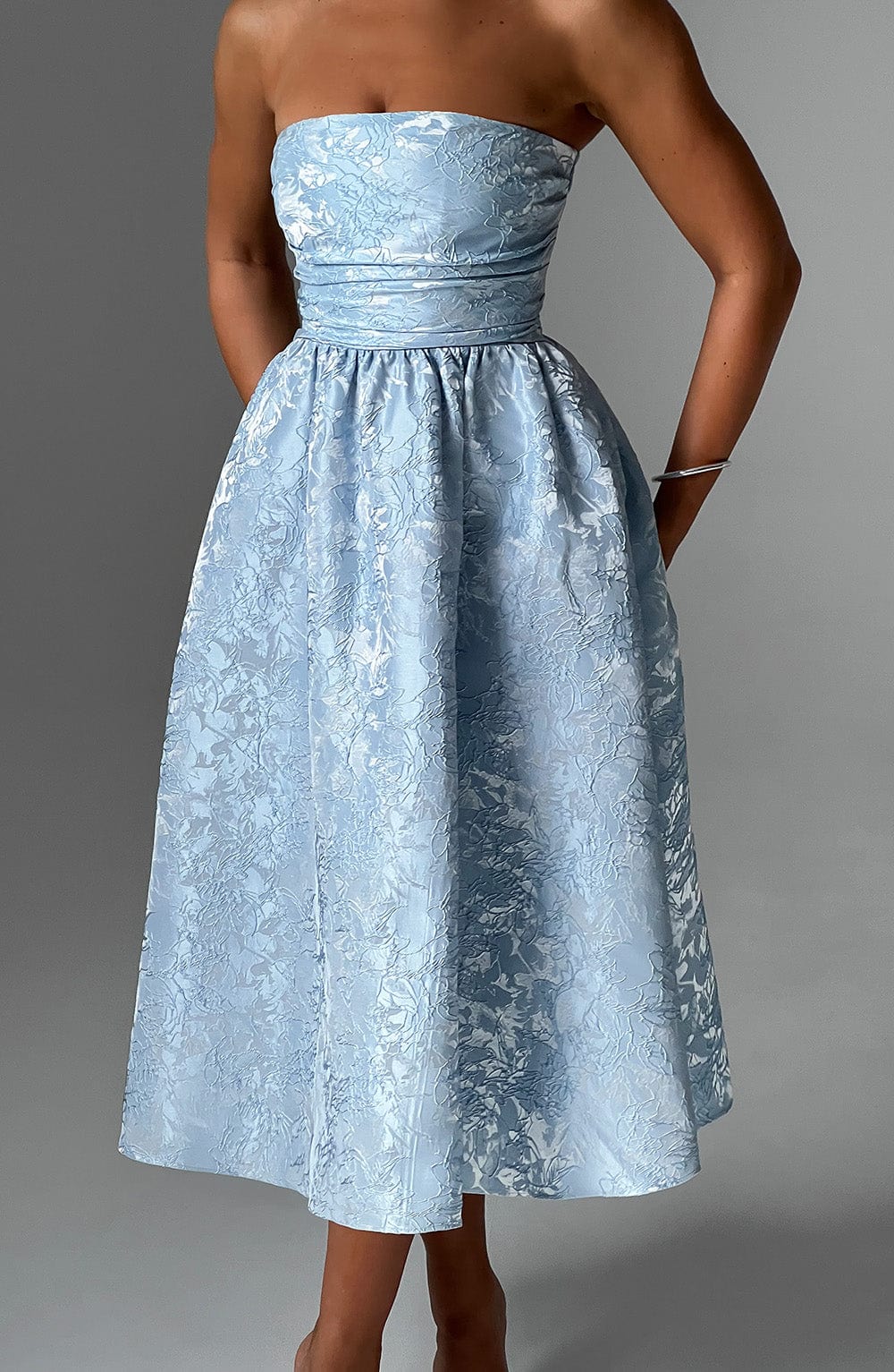 Vestido Midi Saoirse - Azul