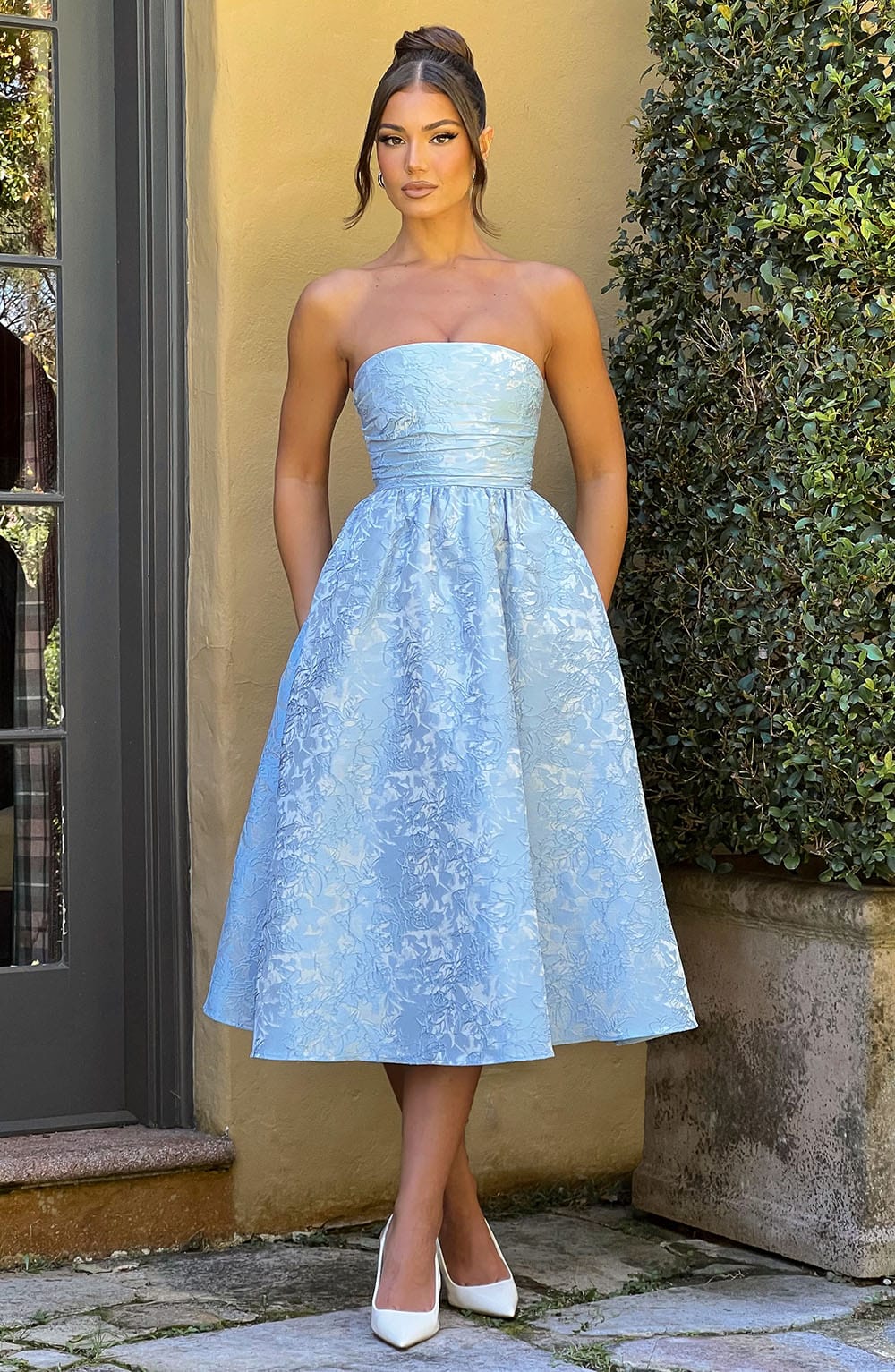 Vestido Midi Saoirse - Azul