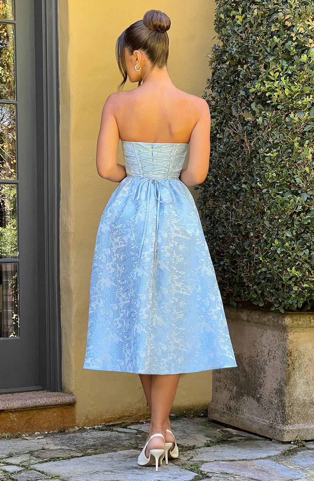 Vestido Midi Saoirse - Azul